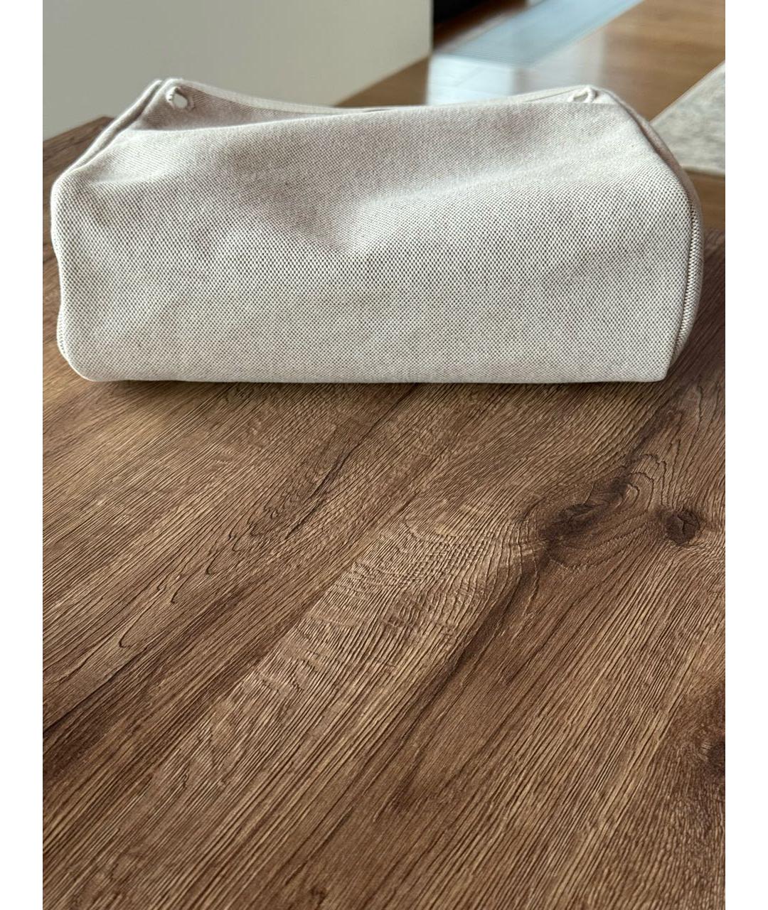 HERMES Коричневая кожаная сумка через плечо, фото 7