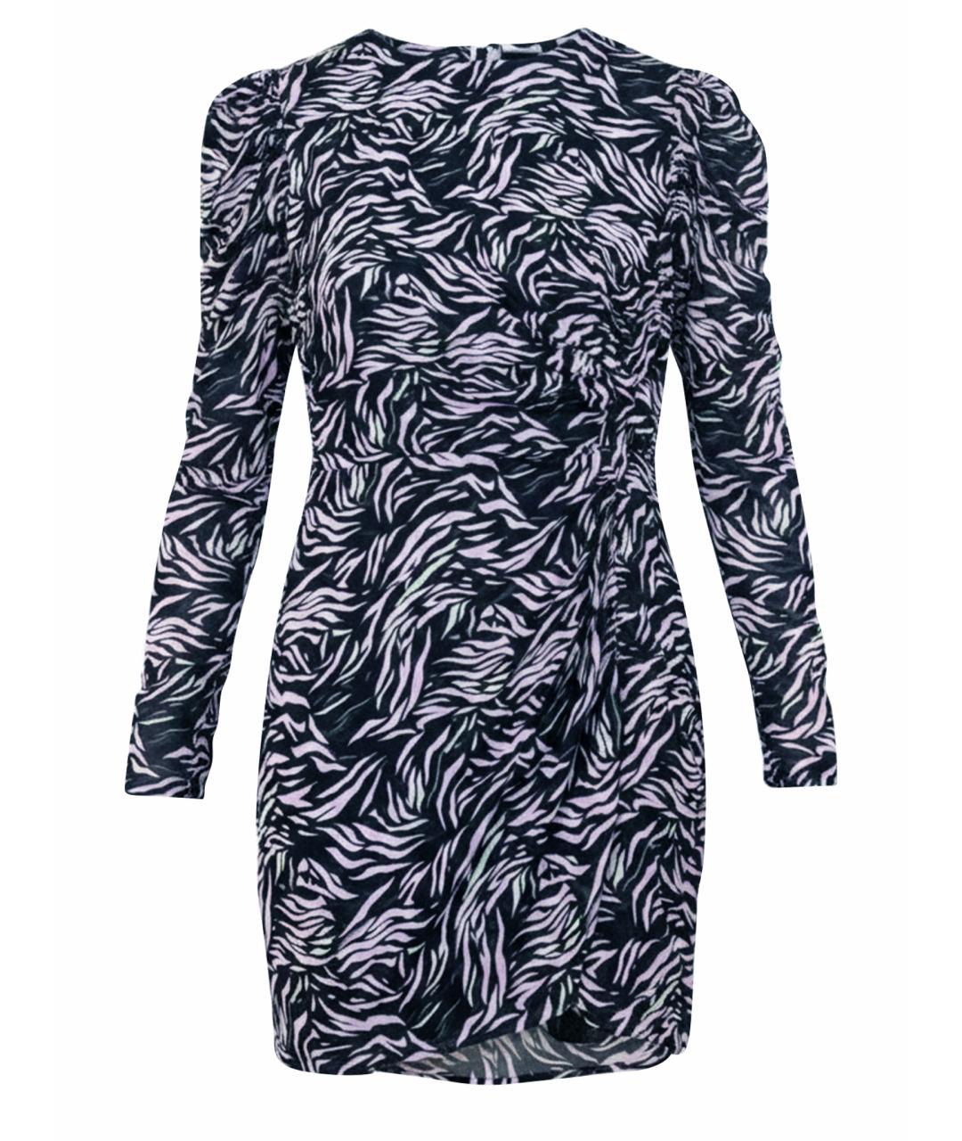 THE KOOPLES Мульти вискозное коктейльное платье, фото 1