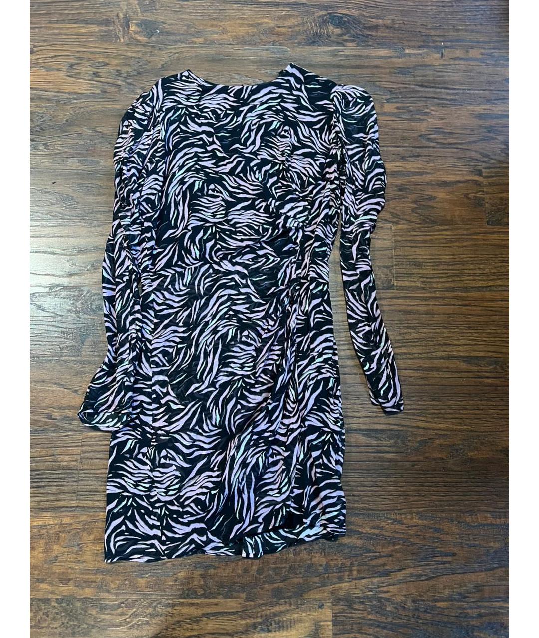 THE KOOPLES Мульти вискозное коктейльное платье, фото 5