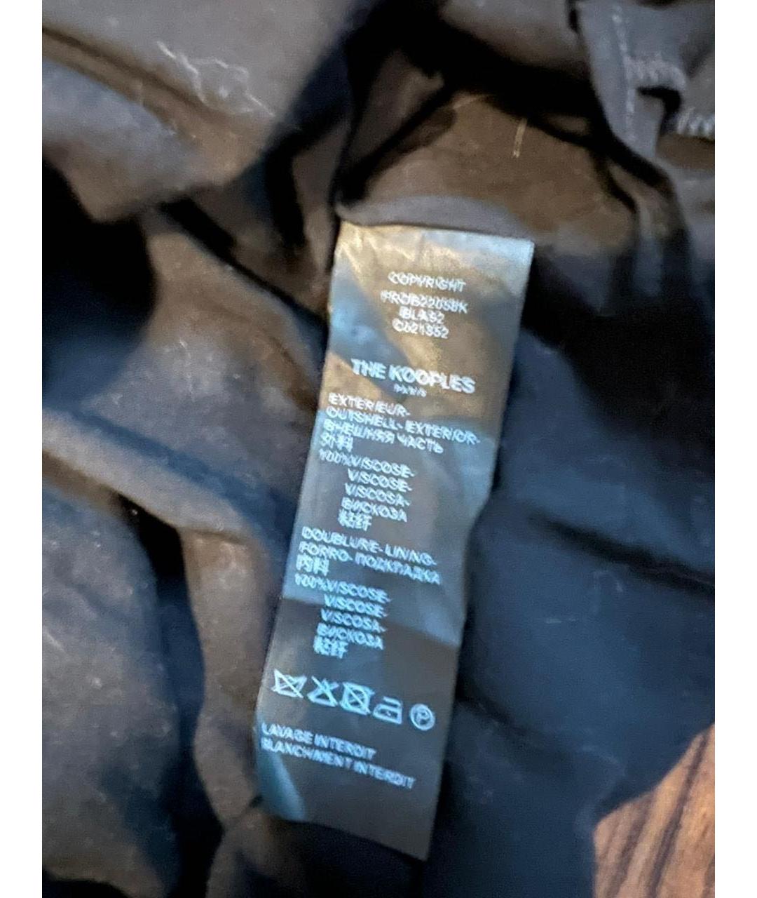 THE KOOPLES Мульти вискозное коктейльное платье, фото 4