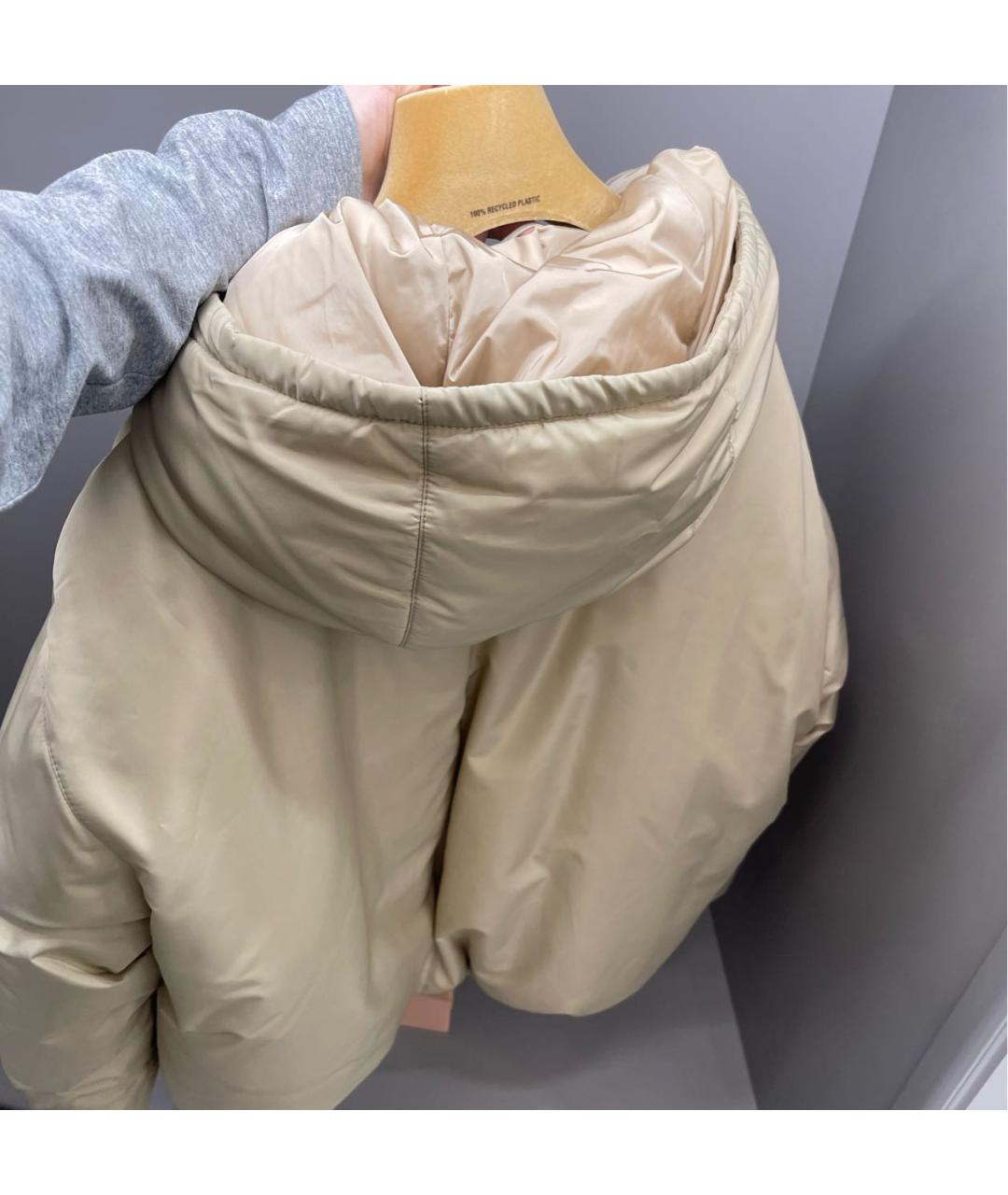 MIU MIU Бежевая куртка, фото 6