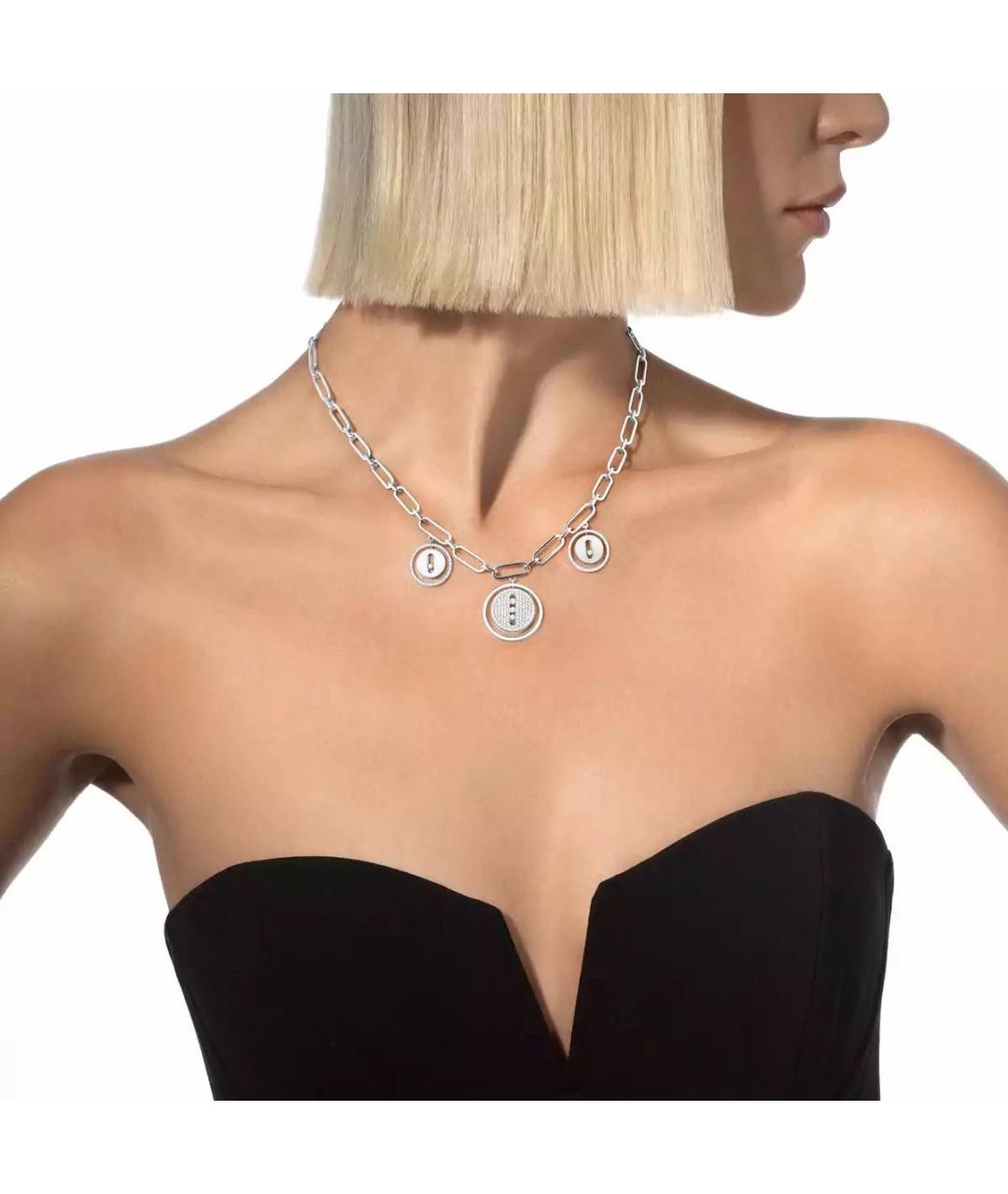 MESSIKA Серебряное колье из белого золота, фото 3