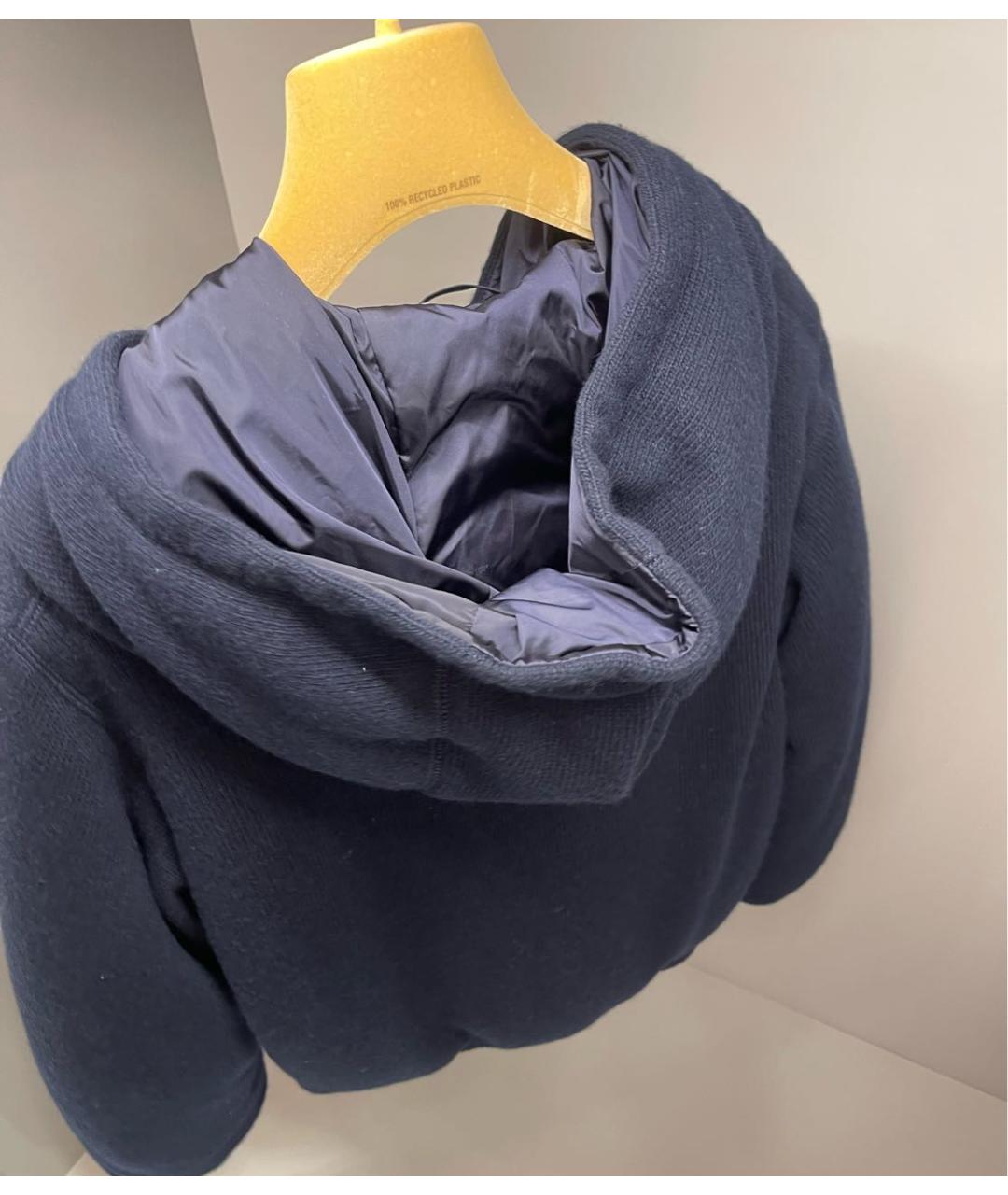 MIU MIU Темно-синяя куртка, фото 4