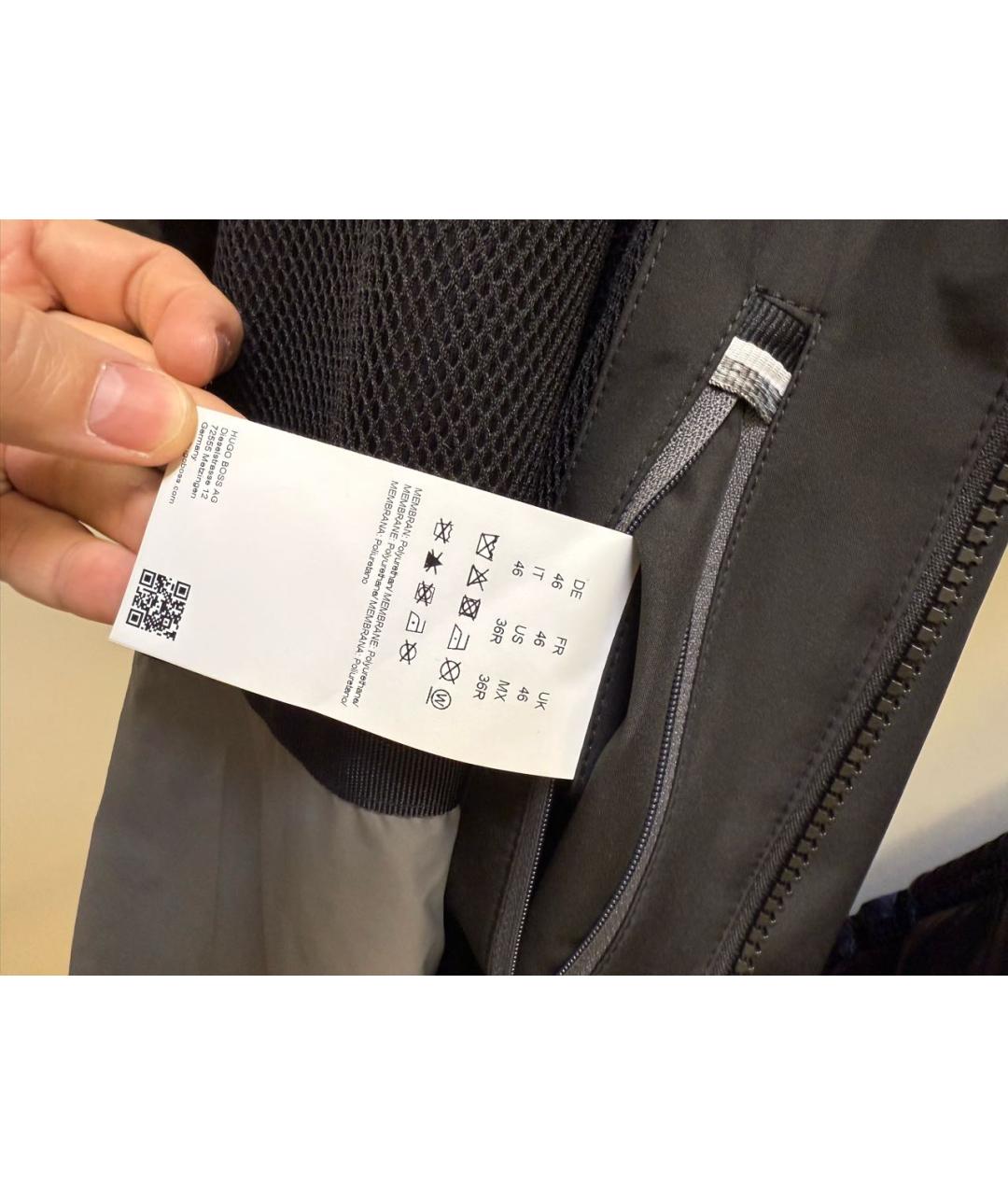 HUGO BOSS Красная полиэстеровая куртка, фото 8