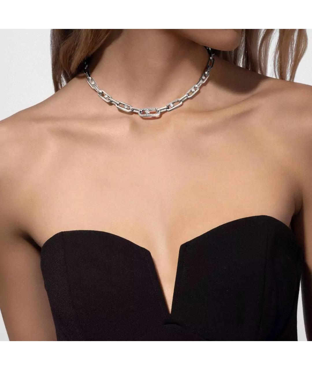 MESSIKA Серебряное колье из белого золота, фото 3