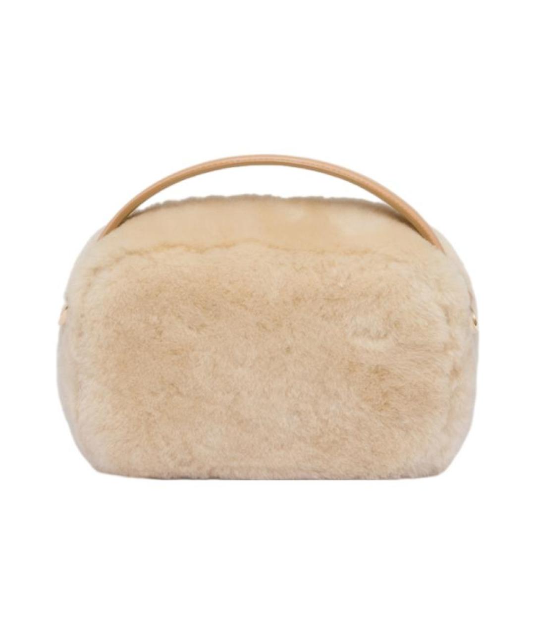 PRADA Бежевая сумка через плечо, фото 3