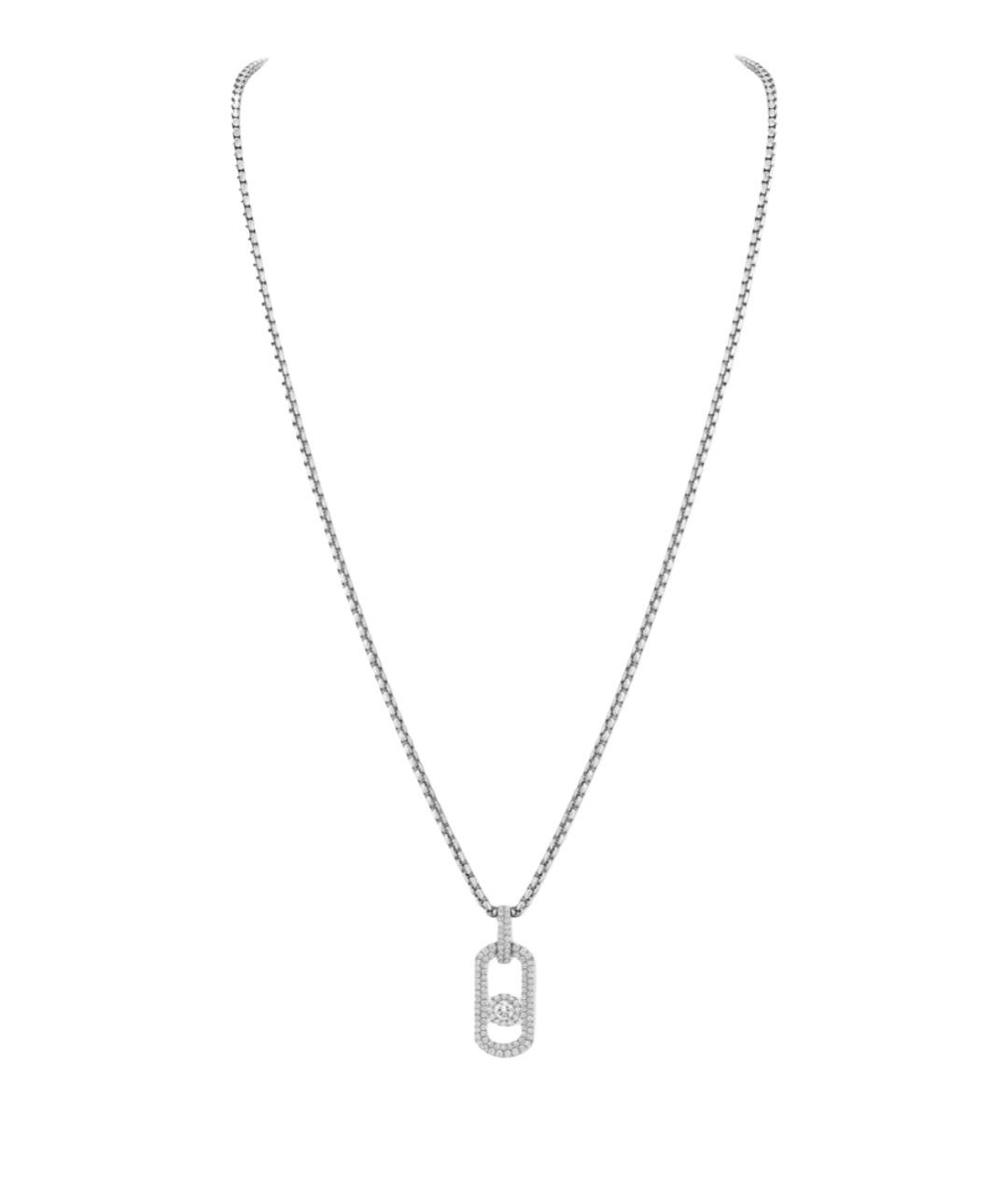 MESSIKA Серебряная цепочка/подвеска из белого золота, фото 1