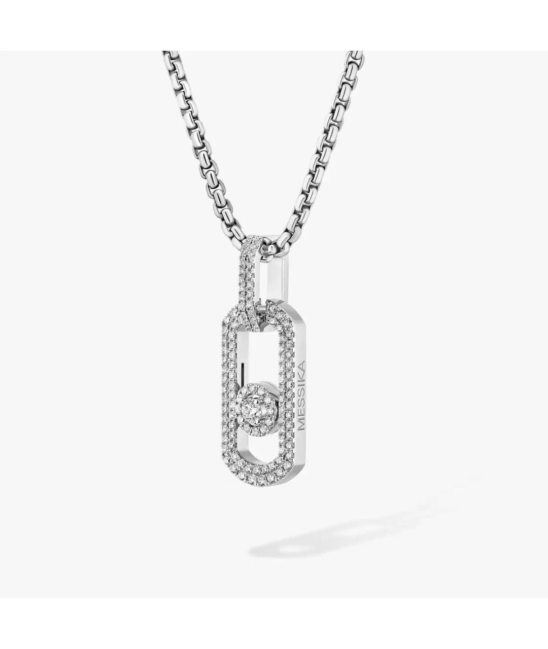 MESSIKA Серебряная цепочка/подвеска из белого золота, фото 5