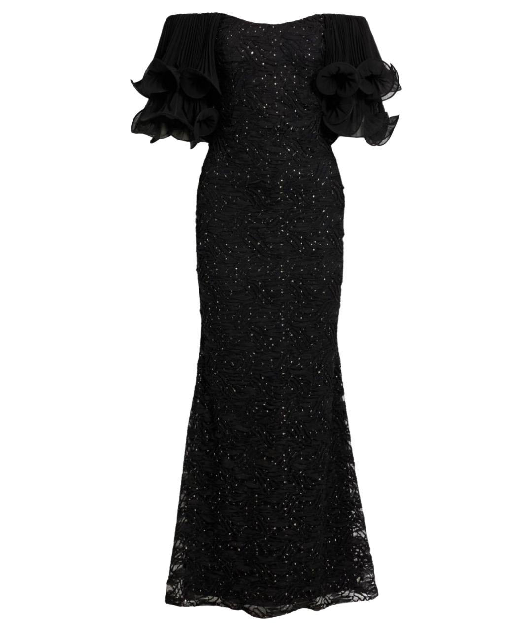 BADGLEY MISCHKA Черное коктейльное платье, фото 1