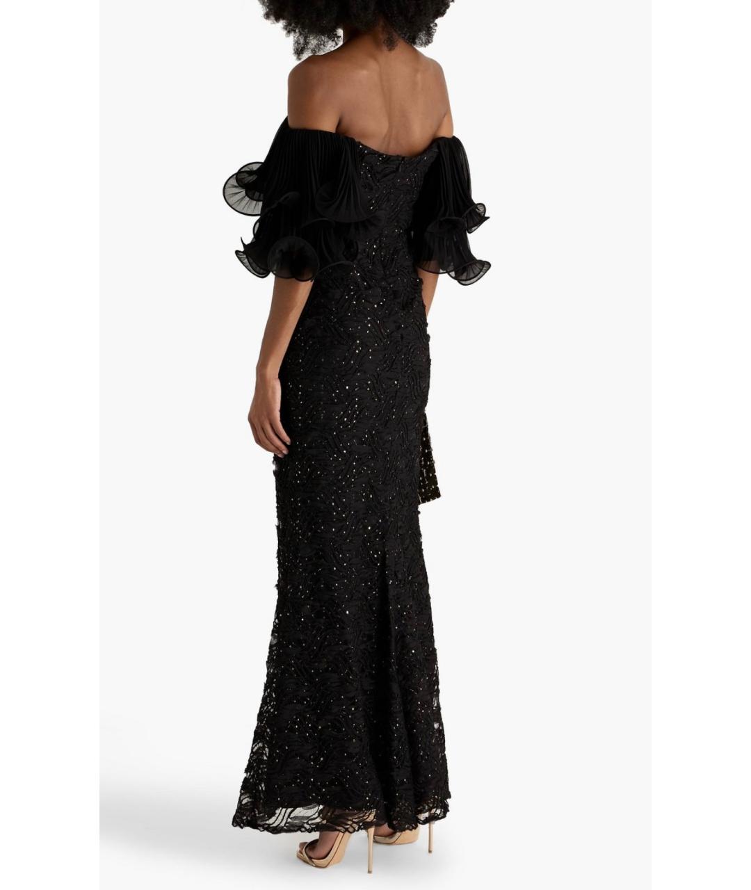 BADGLEY MISCHKA Черное коктейльное платье, фото 3