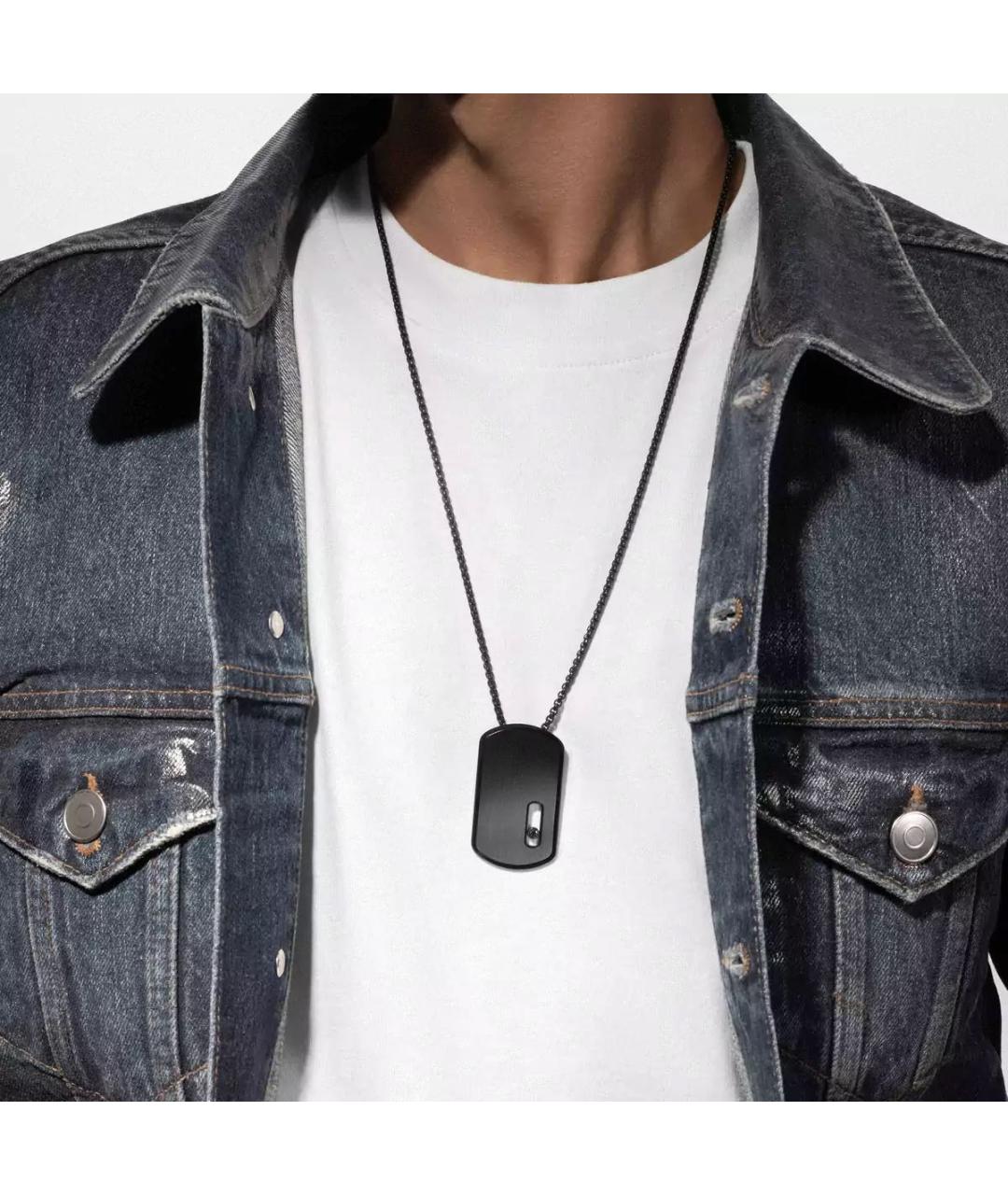 MESSIKA Черная цепочка/подвеска, фото 3