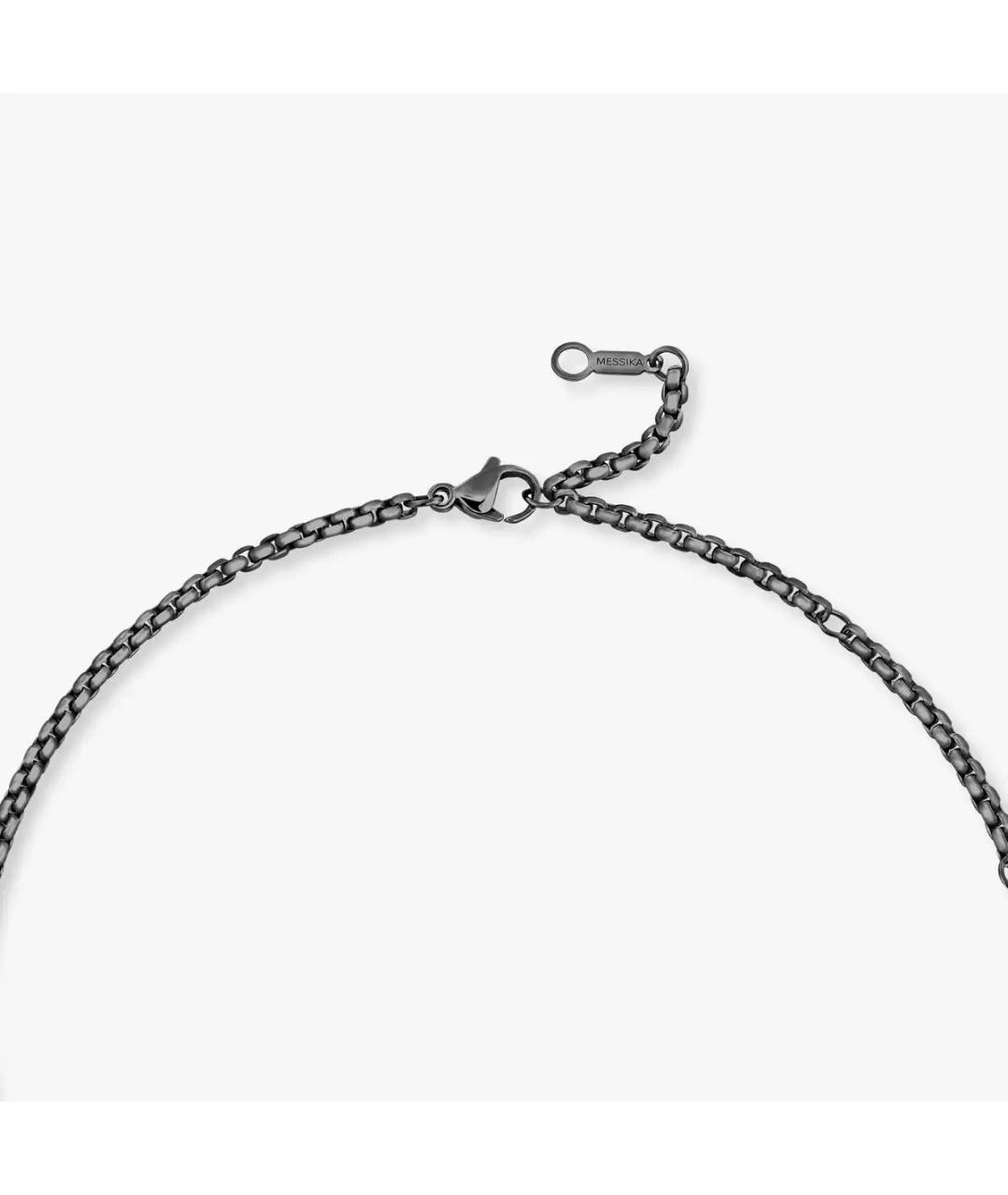 MESSIKA Антрацитовая цепочка/подвеска, фото 3