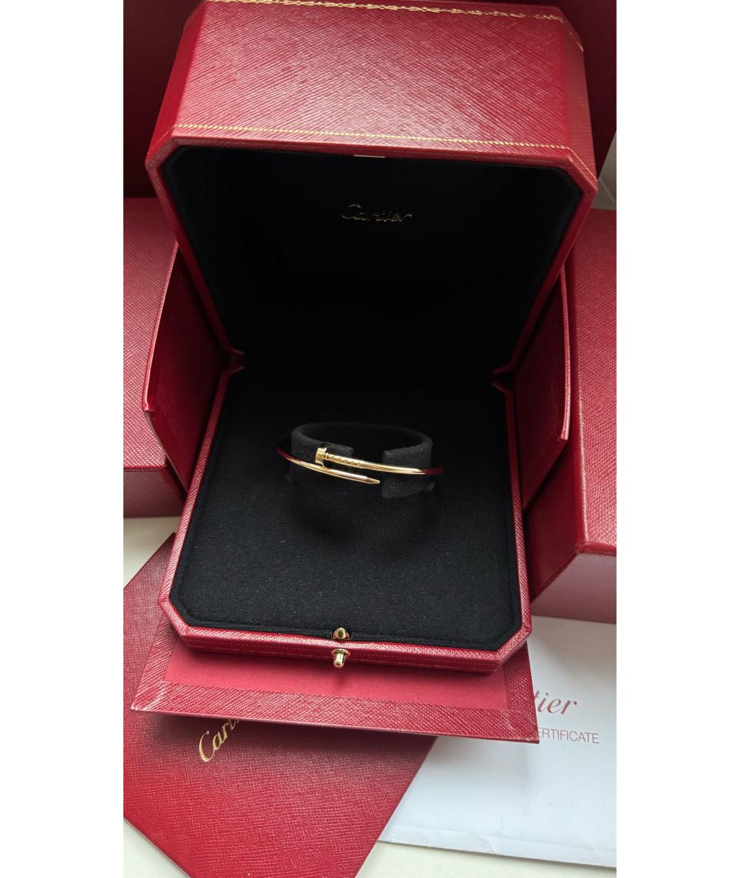 CARTIER Золотой браслет из желтого золота, фото 3