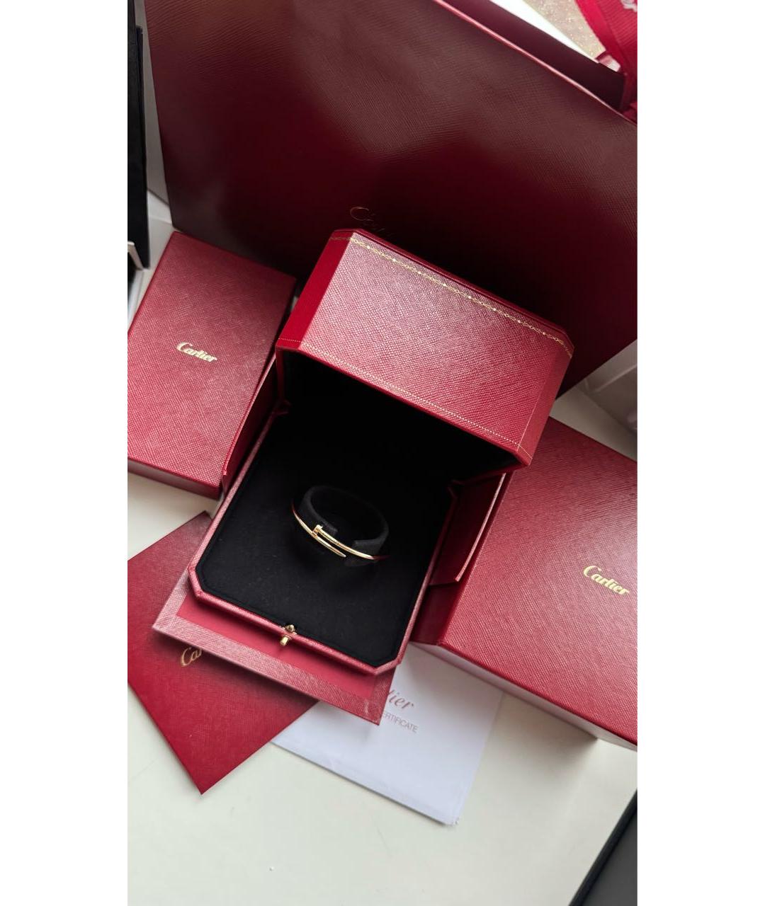 CARTIER Золотой браслет из желтого золота, фото 2