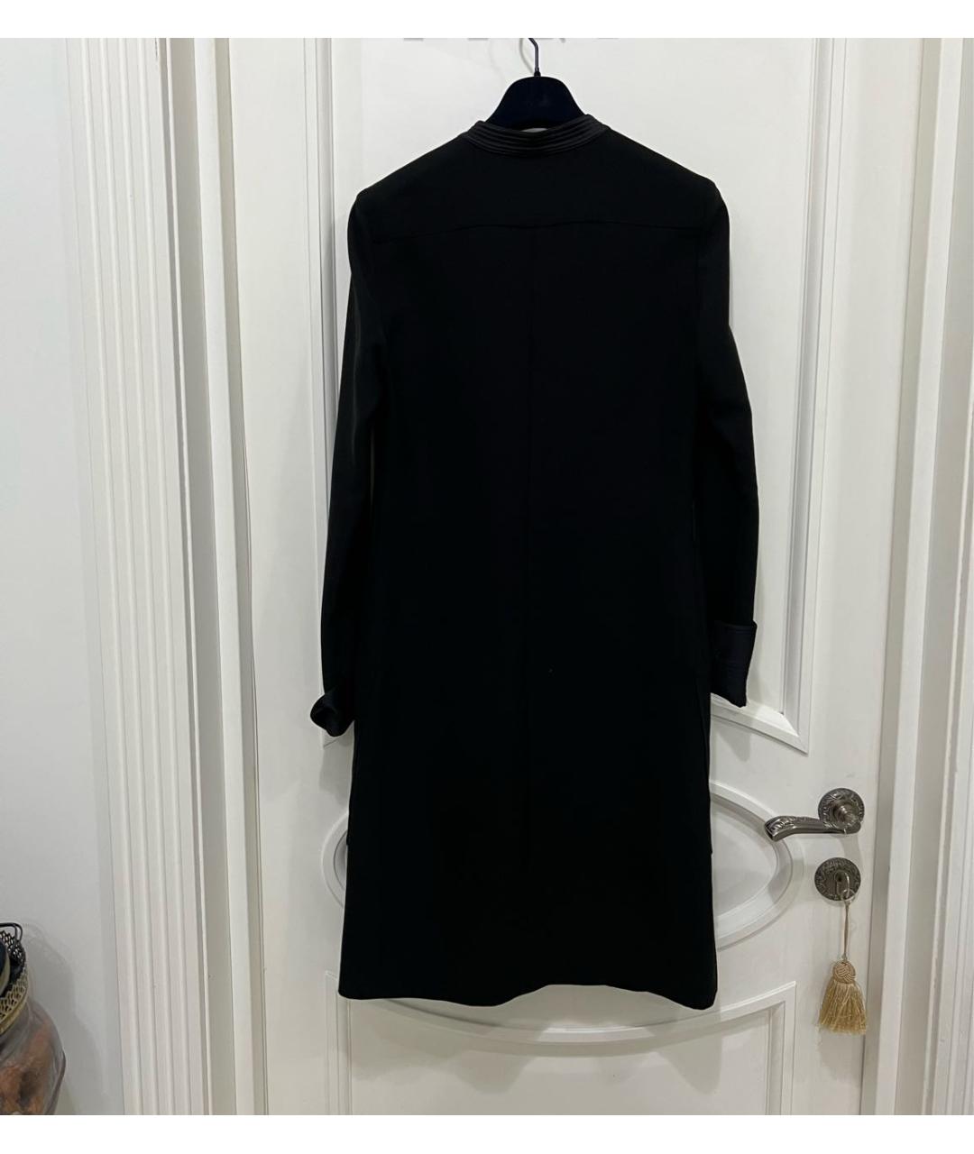 VICTOR AND ROLF Черное полиэстеровое повседневное платье, фото 5