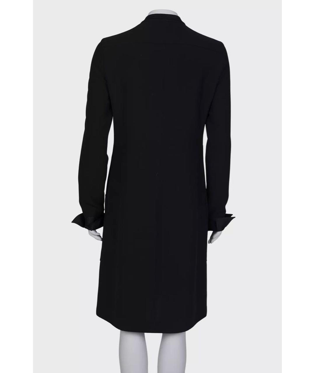 VICTOR AND ROLF Черное полиэстеровое повседневное платье, фото 2