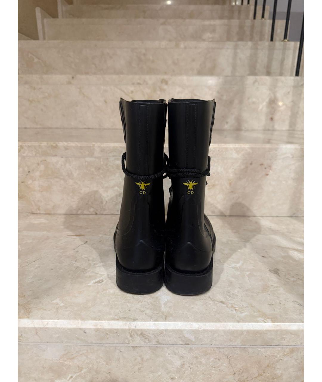 BABY DIOR Черные резиновые полусапоги, фото 2