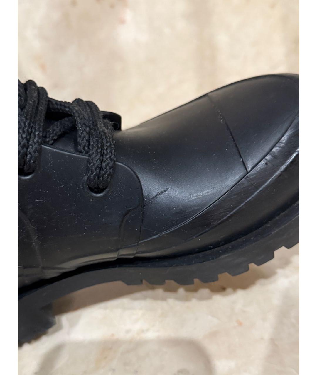 BABY DIOR Черные резиновые полусапоги, фото 5