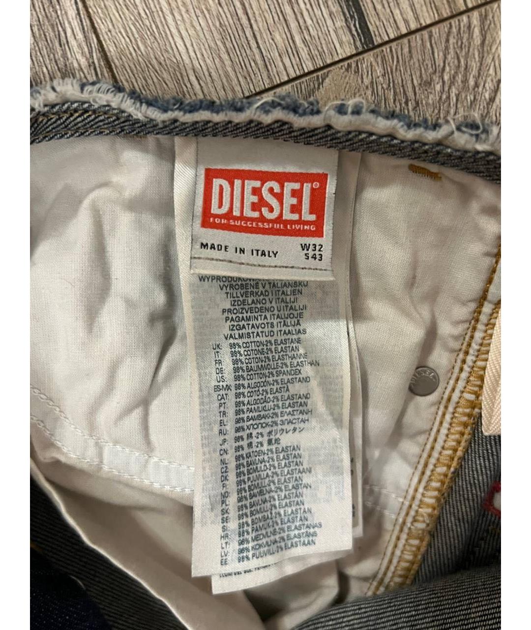 DIESEL Синие джинсы, фото 5