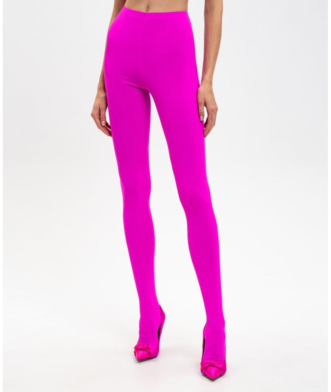 DAVID KOMA Фуксия леггинсы и велосипедки, фото 3