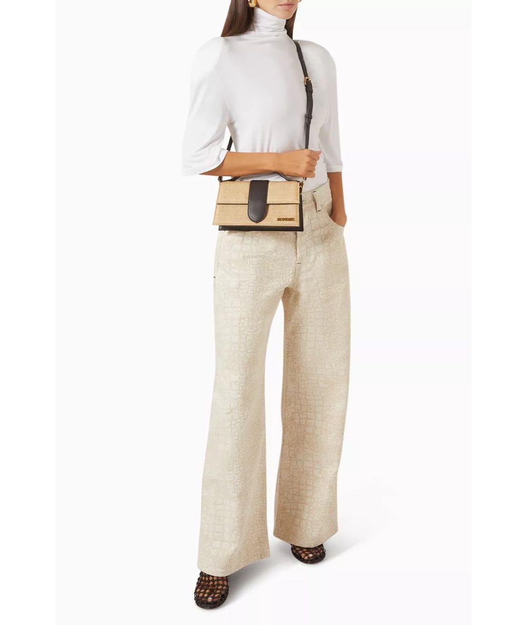 JACQUEMUS Мульти кожаная сумка через плечо, фото 7