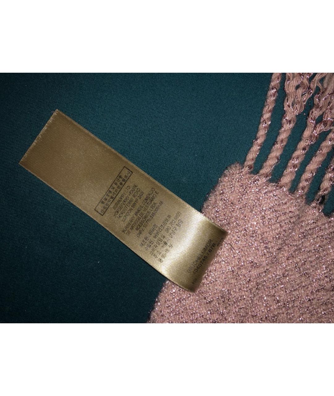 BURBERRY Розовый кашемировый шарф, фото 6