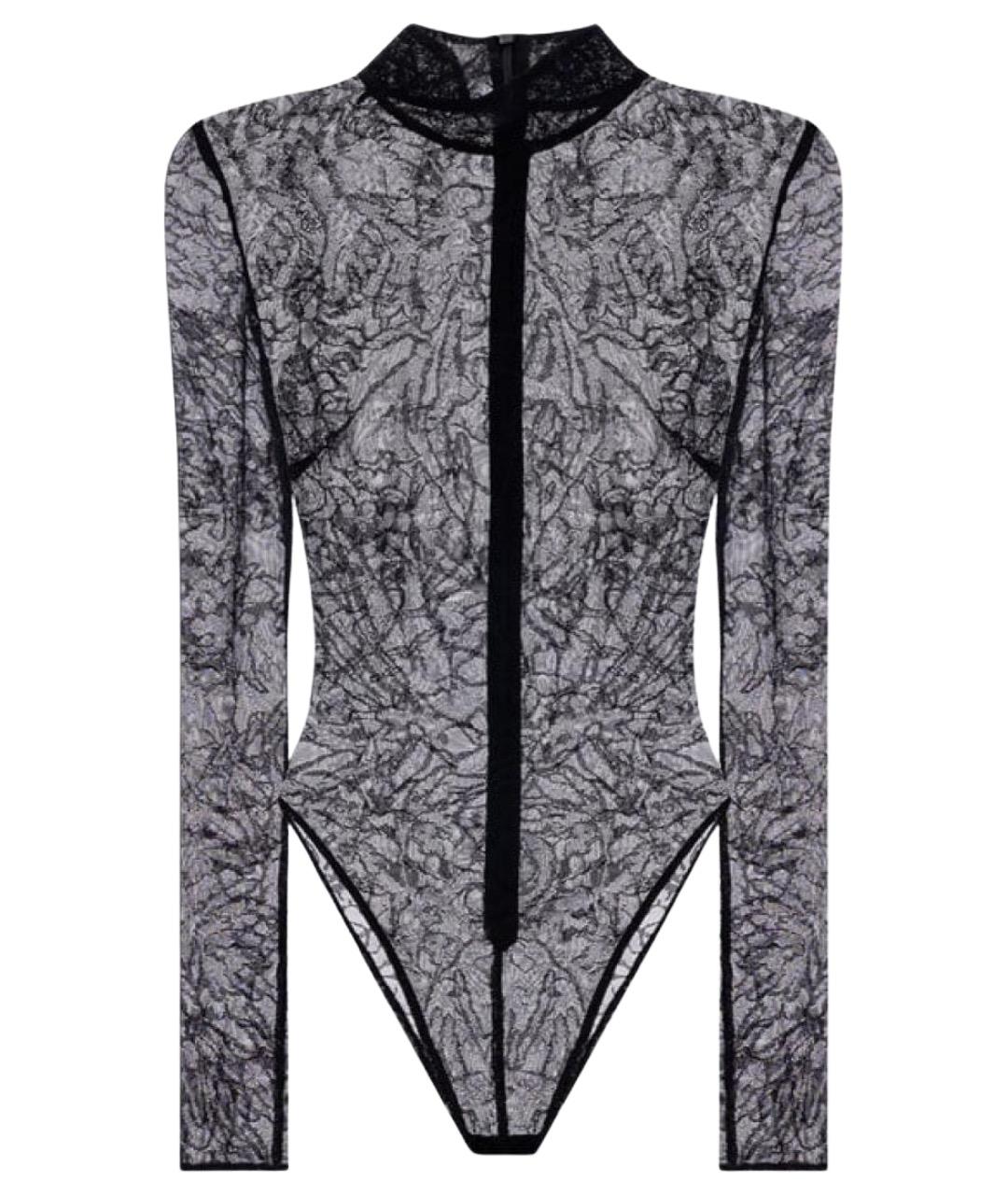 DAVID KOMA Черное боди, фото 1