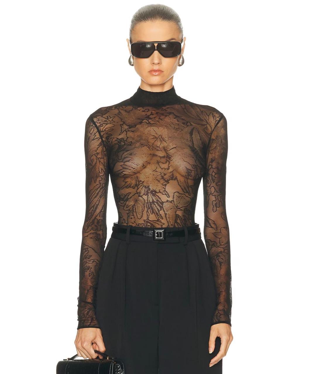 DAVID KOMA Черное боди, фото 7