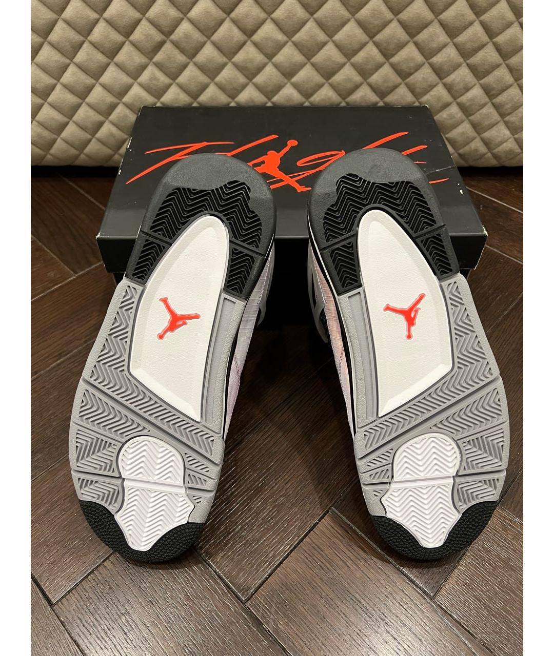 JORDAN Розовые текстильные низкие кроссовки / кеды, фото 4