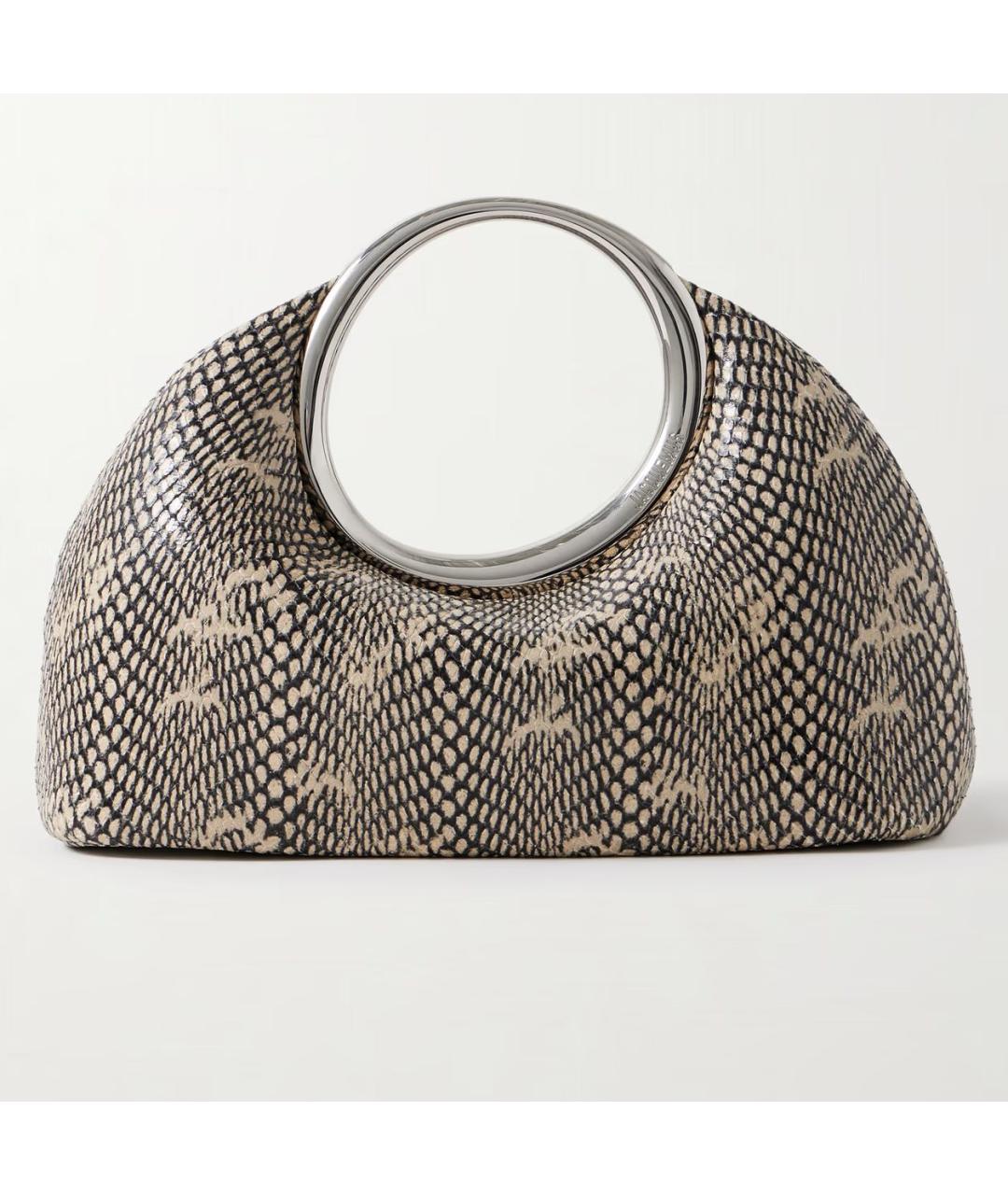 JACQUEMUS Мульти кожаная сумка с короткими ручками, фото 4