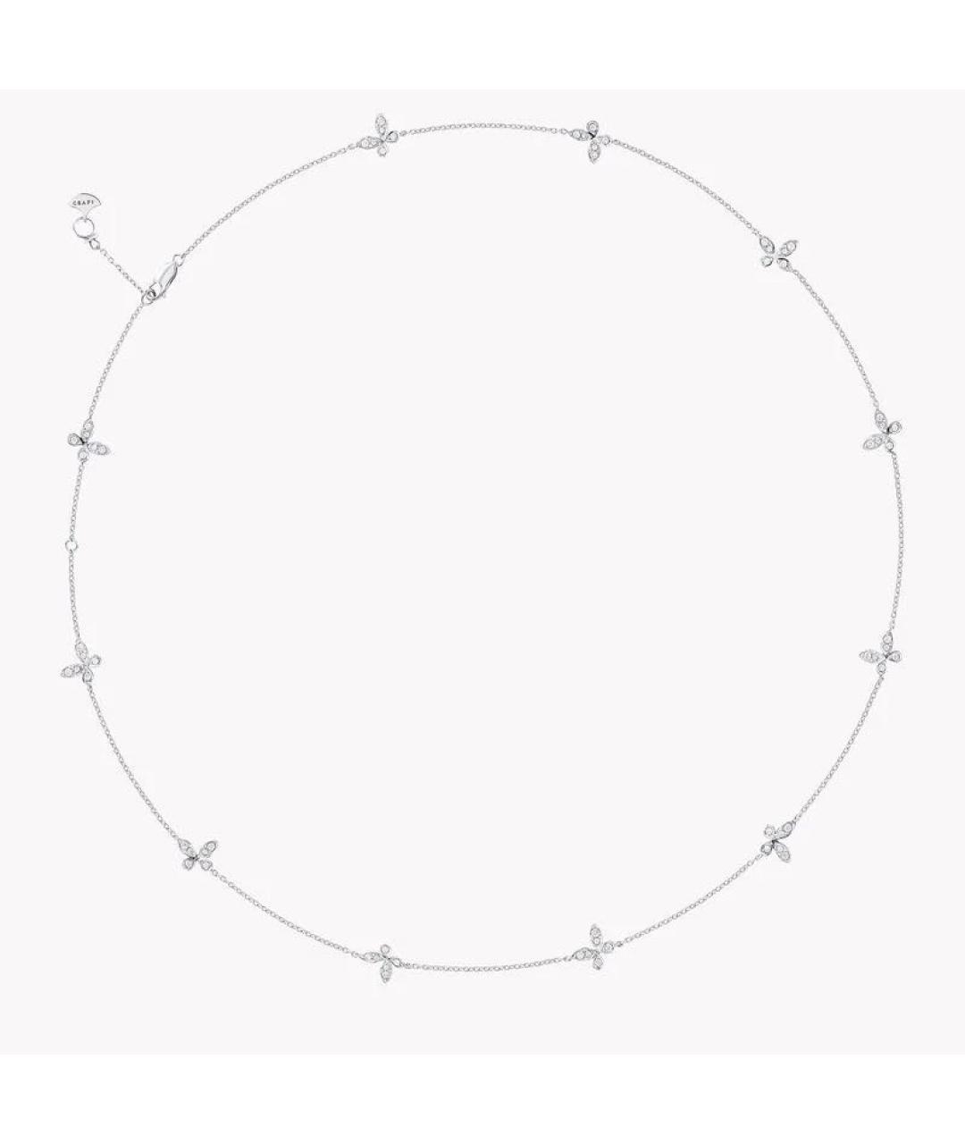 GRAFF Серебряное колье из белого золота, фото 4