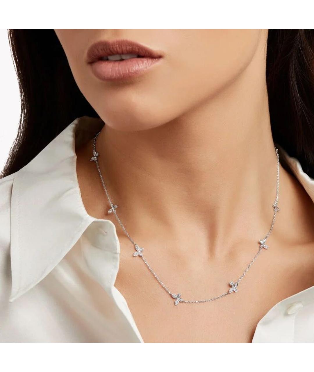 GRAFF Серебряное колье из белого золота, фото 6