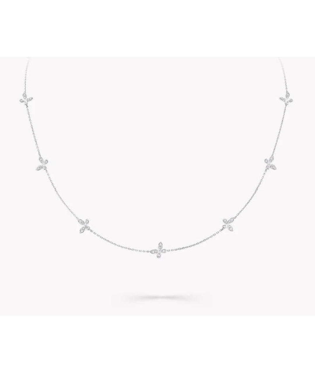 GRAFF Серебряное колье из белого золота, фото 7