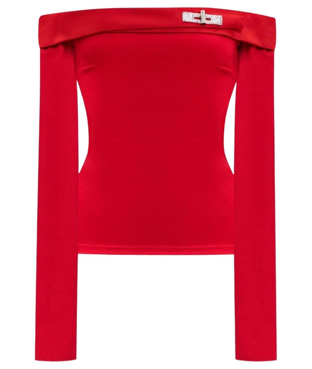 DAVID KOMA Красный джемпер / свитер, фото 1