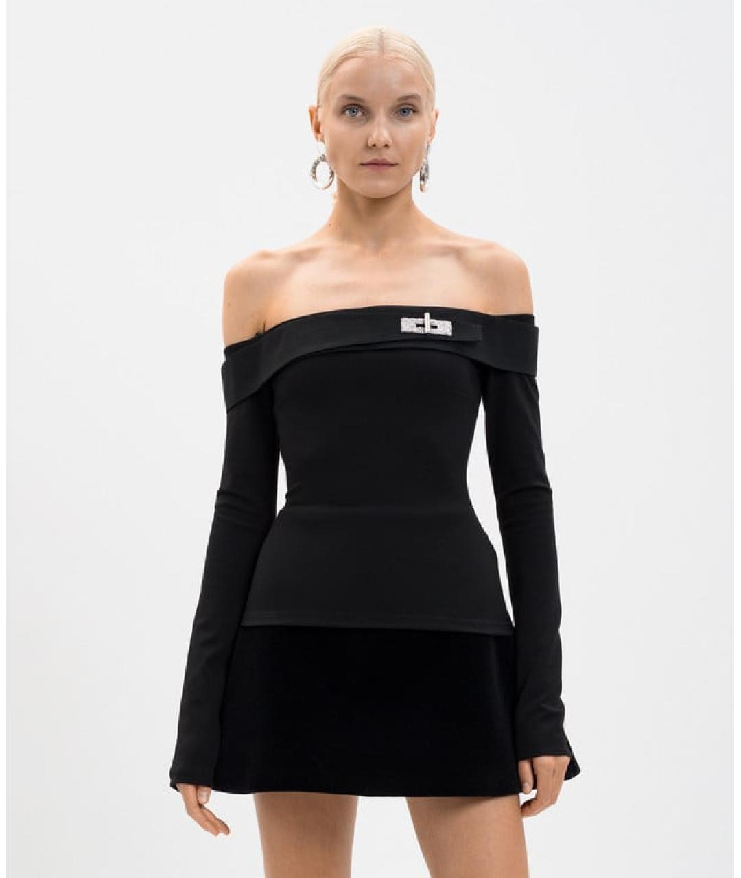 DAVID KOMA Черный джемпер / свитер, фото 3