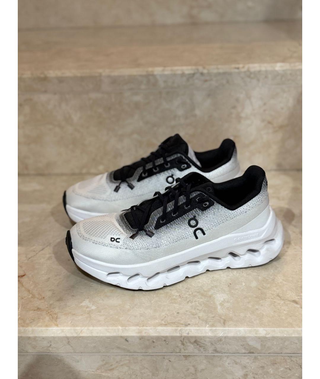 ON Белые текстильные кроссовки, фото 4