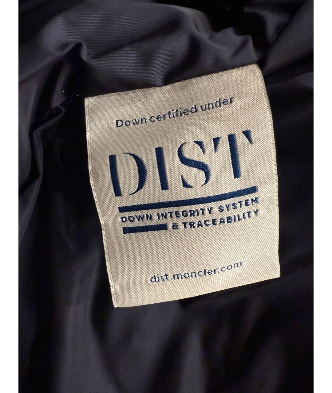 MONCLER Черный пуховик, фото 7