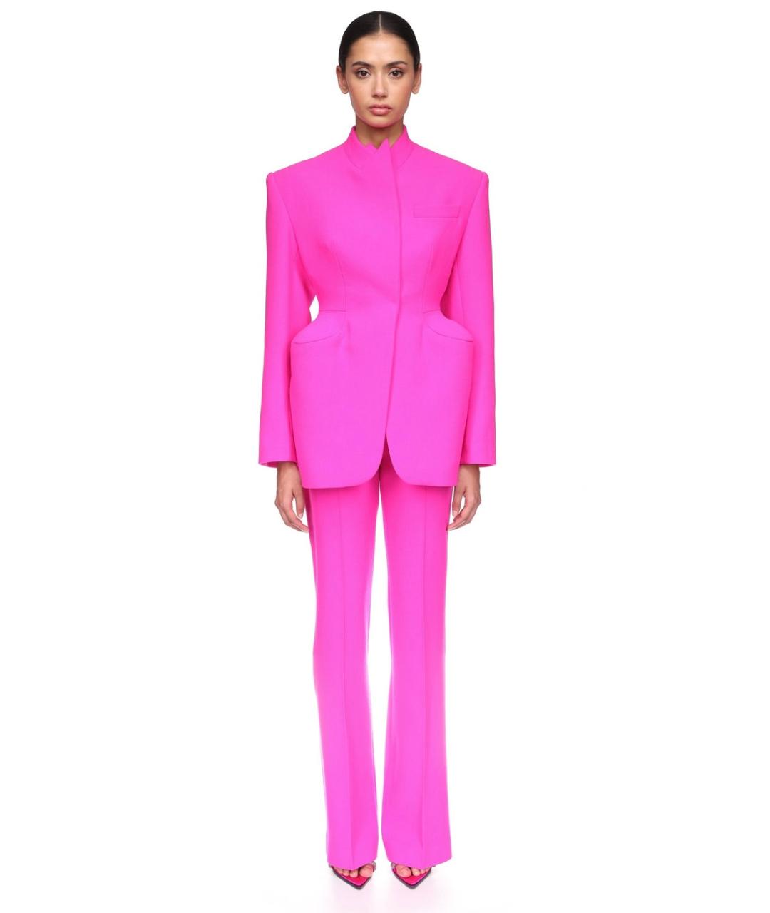 DAVID KOMA Фуксия жакет/пиджак, фото 5