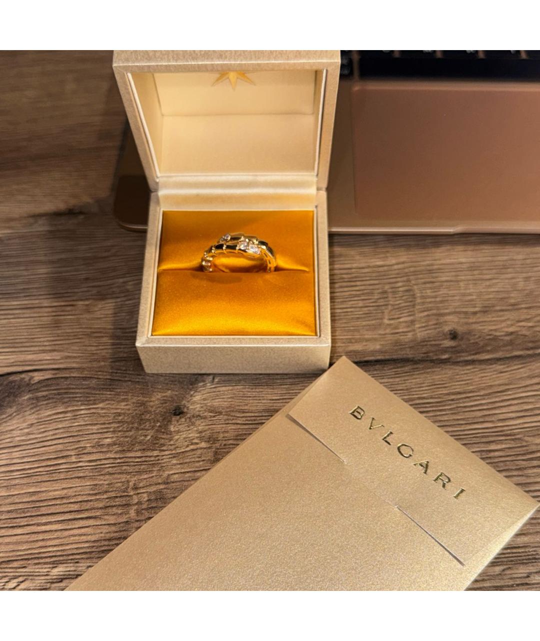 BVLGARI Желтое кольцо из желтого золота, фото 5