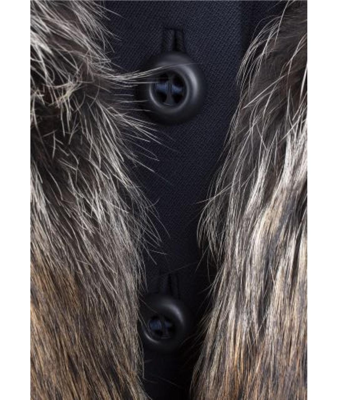 PRADA Черное шерстяное пальто, фото 2