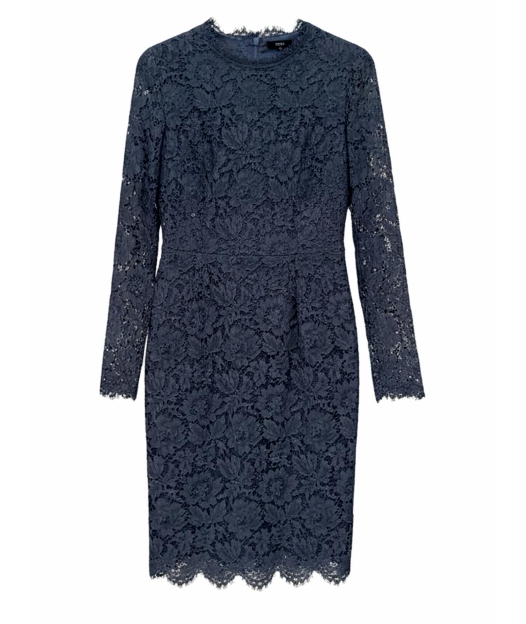 VALENTINO Серое кружевное вечернее платье, фото 1