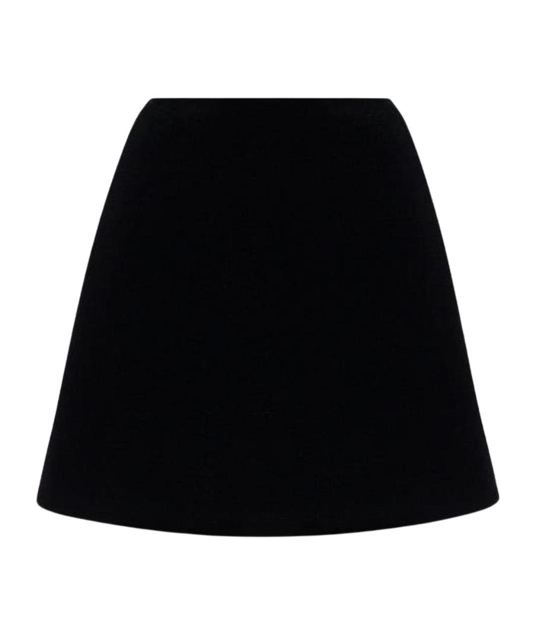 DAVID KOMA Черная юбка мини, фото 1