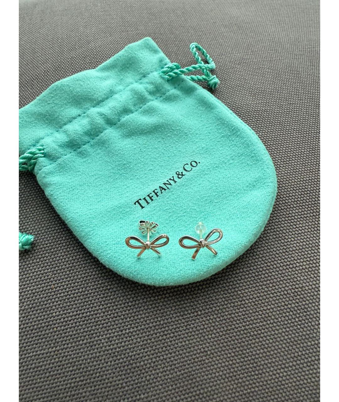 TIFFANY&CO Серебряные серебряные серьги, фото 3