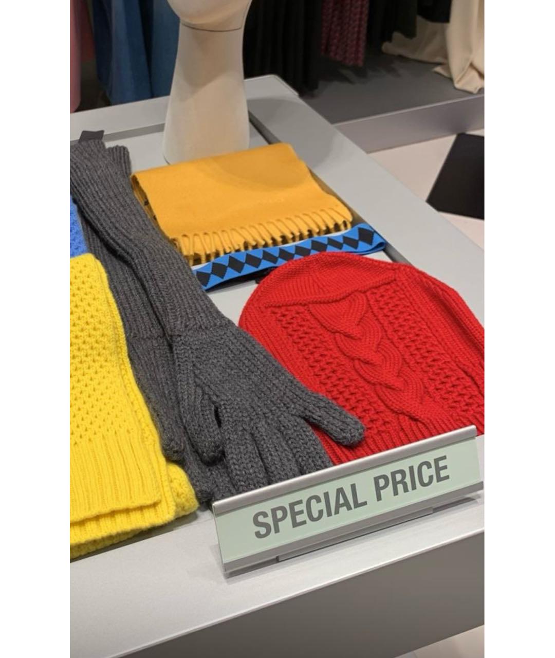 PRADA Красная шерстяная шапка, фото 4