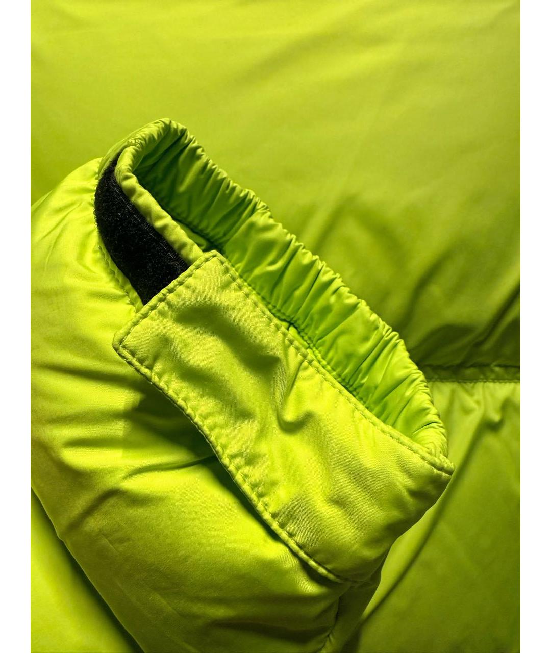 VETEMENTS Салатовый полиэстеровый пуховик, фото 4