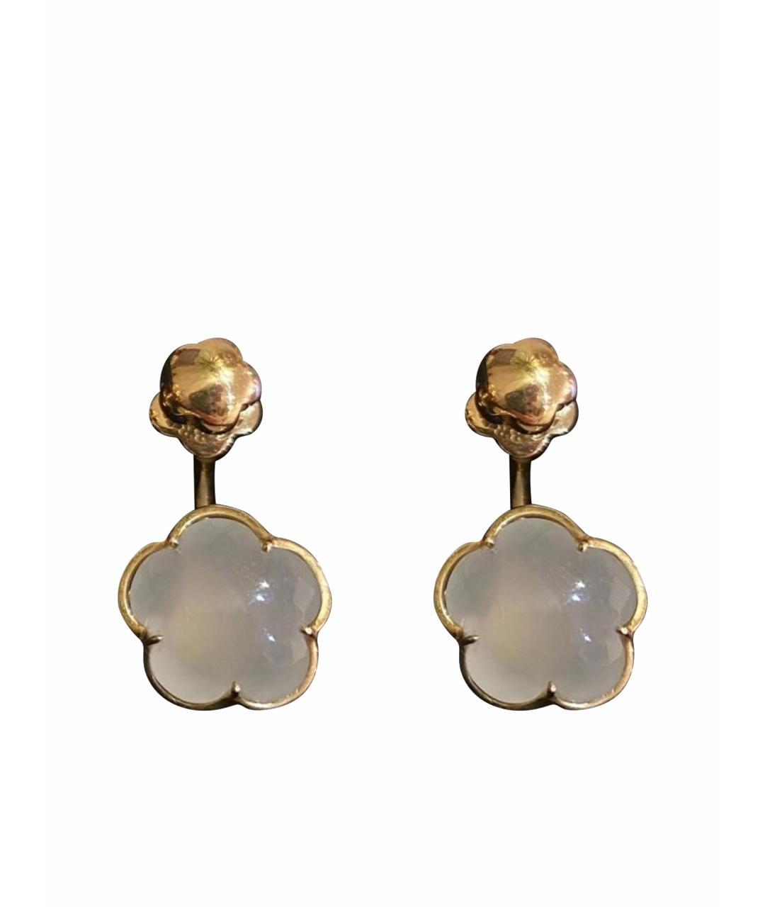 PASQUALE BRUNI Бежевые серьги из розового золота, фото 1