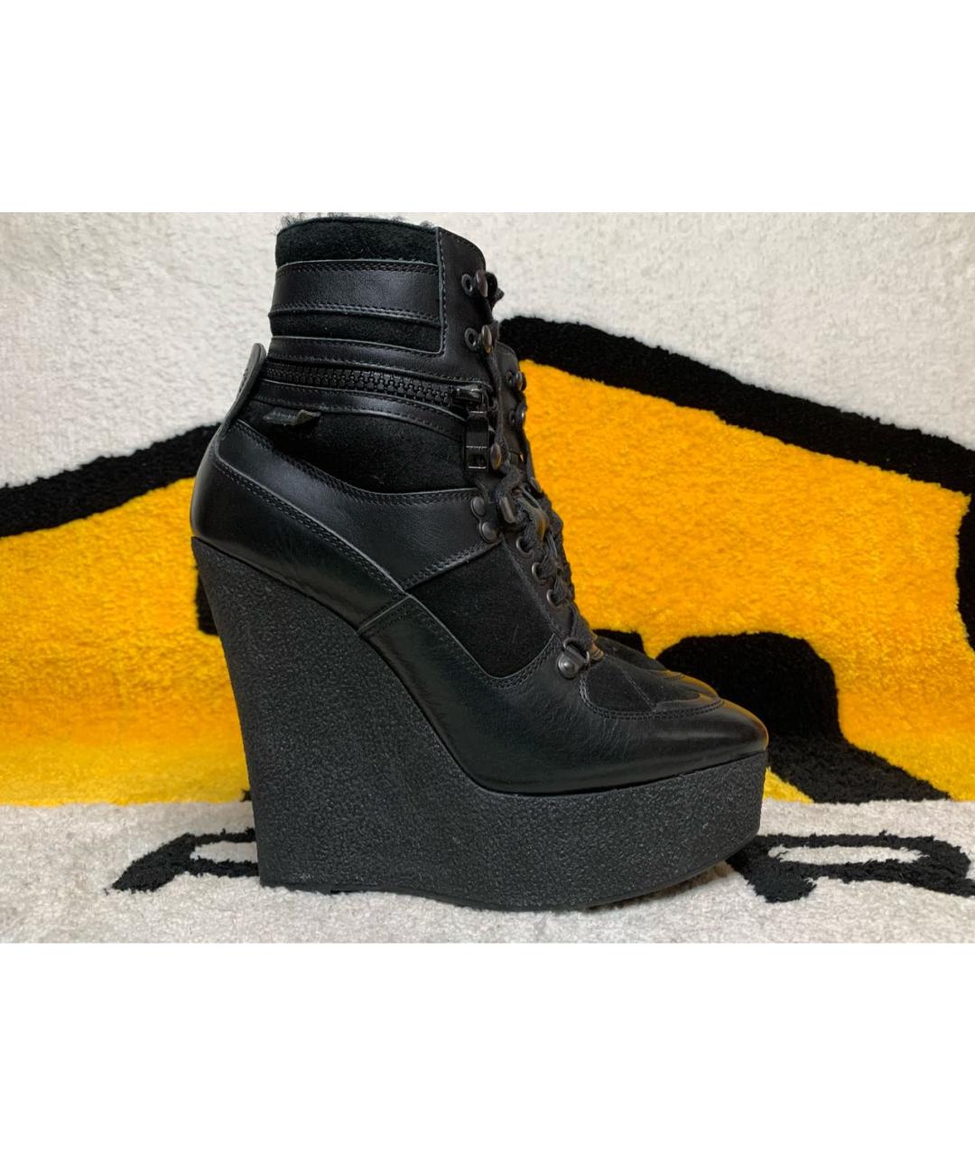 BURBERRY Черные замшевые ботильоны, фото 9