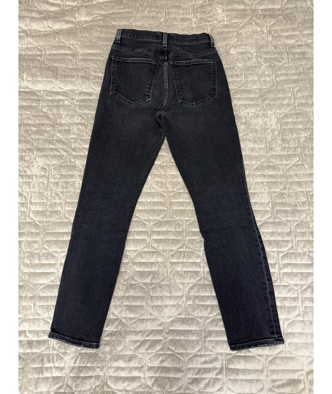 AGOLDE Черные хлопковые джинсы слим, фото 2