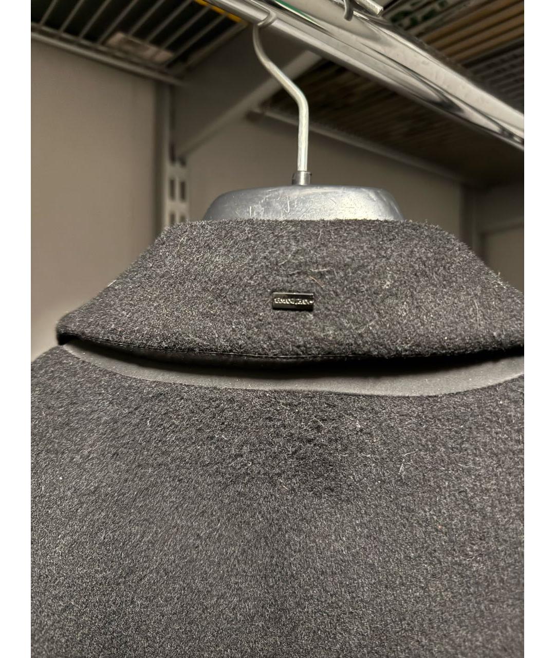 ARMANI JEANS Черная шерстяная куртка, фото 5