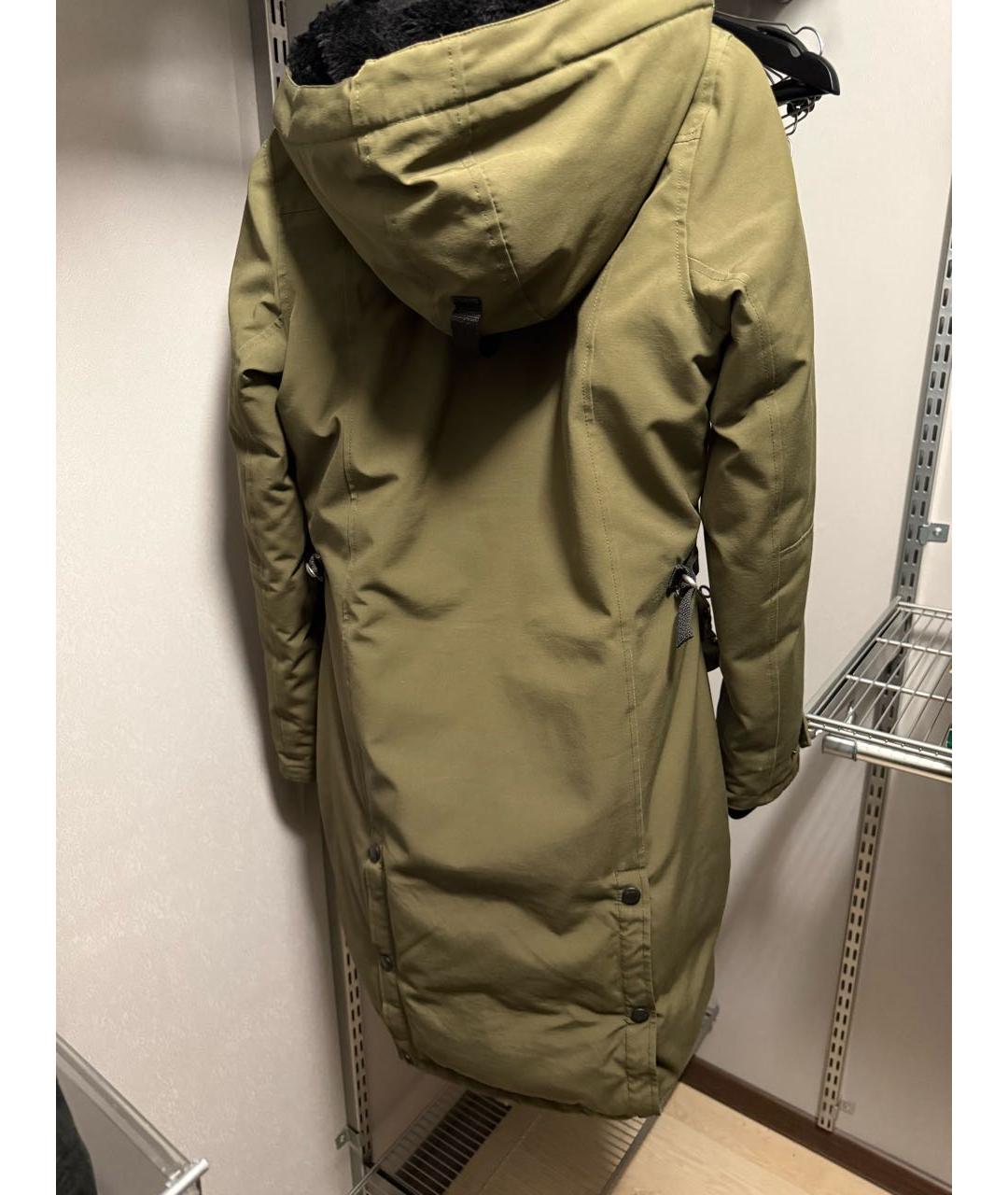 CANADA GOOSE Хаки полиэстеровая парка, фото 2